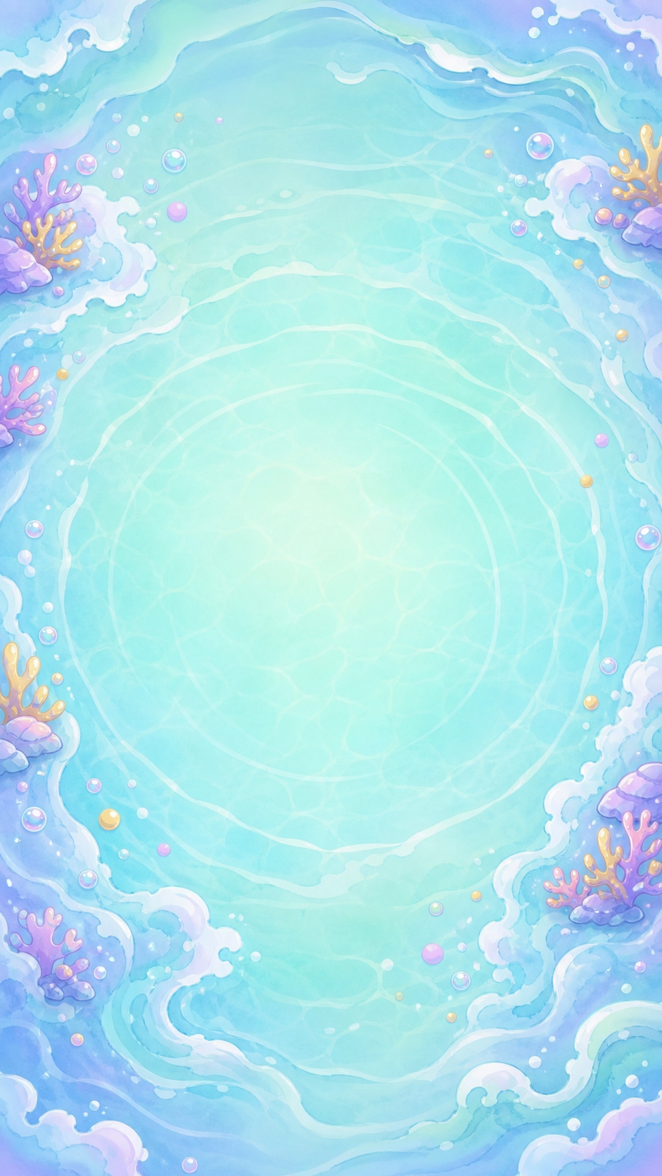 Pastel ocean arena